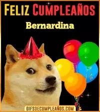 GIF Memes de Cumpleaños Bernardina